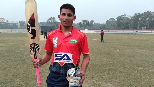 সমতায় শেষ যশোর প্রিমিয়ার ডিভিশন ক্রিকেট লিগের আরএন রোড ও প্রদিপ্তপথের লড়াই ইয়াসিন