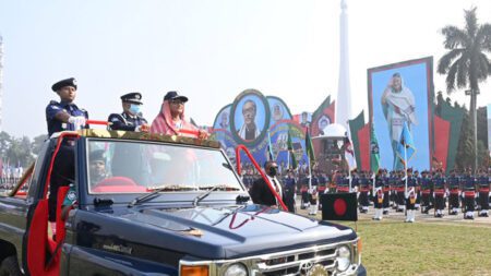 পুলিশ সপ্তাহ উদ্বোধন করলেন প্রধানমন্ত্রী