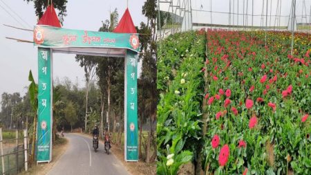 নবরূপে সেজেছে ‘ফুলের রাজ্য’