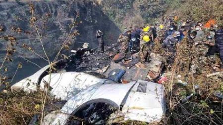 নেপালে বিমান দুর্ঘটনায় নিহত বেড়ে ৬৮