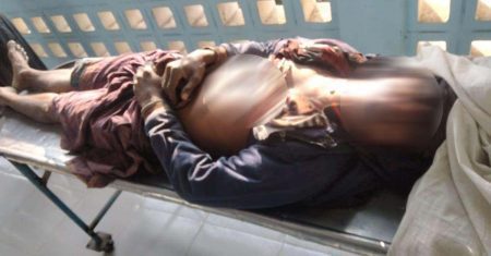 মণিরামপুরে পিকআপের ধাক্কায় নসিমন চালক নিহত