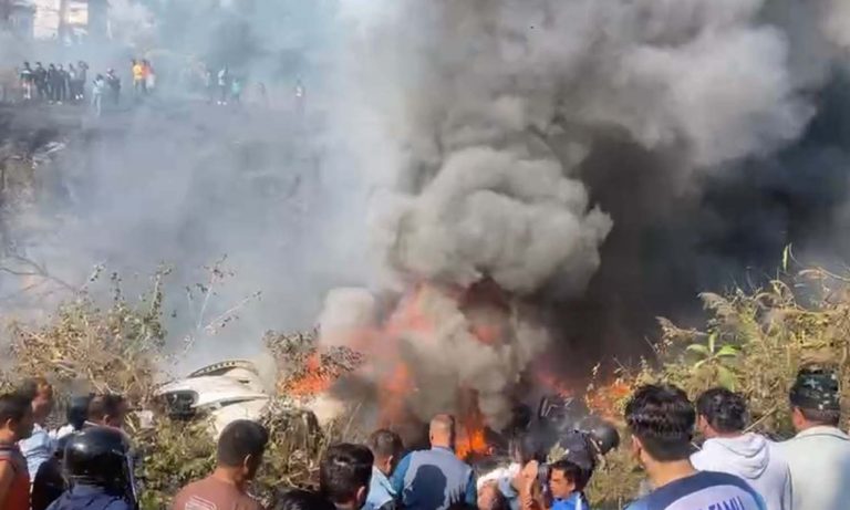 প্রায় ৫ বছরের মধ্যে সবচেয়ে ভয়াবহ বিমান দুর্ঘটনা নেপালে, নিহত অন্তত ৪০