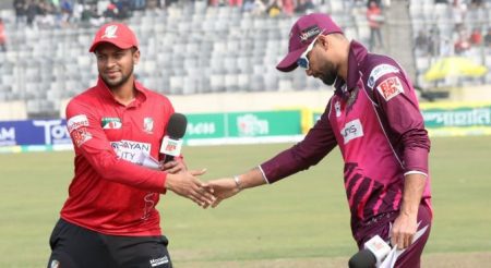 সাকিবের বরিশালকে হারিয়ে মাশরাফীর সিলেটের রুদ্ধশ্বাস জয়