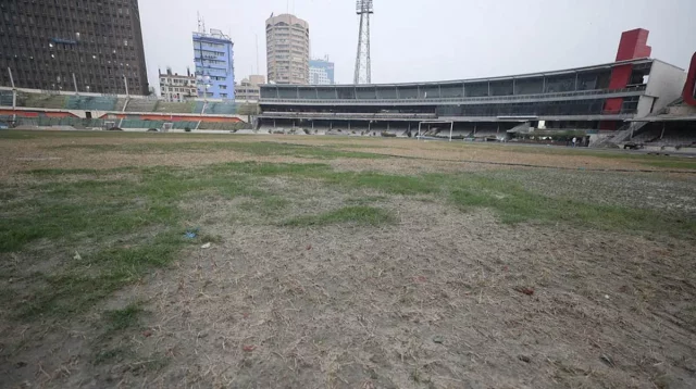 মাঠের জন্য বরাদ্দ মাত্র ১২ লাখ ঙ্গবন্ধু জাতীয় স্টেডিয়াম