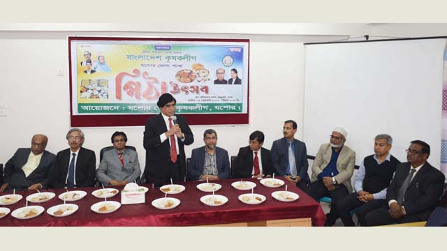 যশোরে কৃষকলীগের পিঠা উৎসব