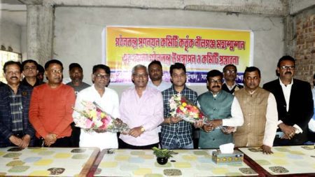 জেলা পূজা উদযাপন পরিষদের সভাপতি দীপংকর দাস রতন