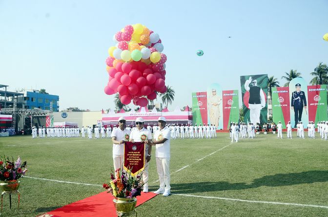 যশোরে বার্ষিক পুলিশ সমাবেশ ও ক্রীড়া প্রতিযোগিতা