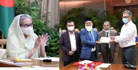 উন্নত যোগাযোগ ব্যবস্থায় মানুষের ব্যয় কমবে : প্রধানমন্ত্রী