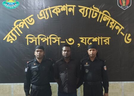 ১২ বছর পর র‌্যাবের হাতে আটক যাবজ্জীবন সাজাপ্রাপ্ত আসামী বিল্লাল হোসেন