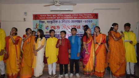যশোরে চার স্কুলের মধ্যে শিক্ষা, সংস্কৃতি ও ক্রীড়া বিনিময় শুরু