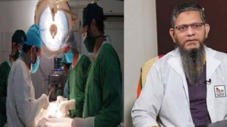 বিনা পারিশ্রমিকে ১৩০০তম কিডনি প্রতিস্থাপনের মাইলফলক