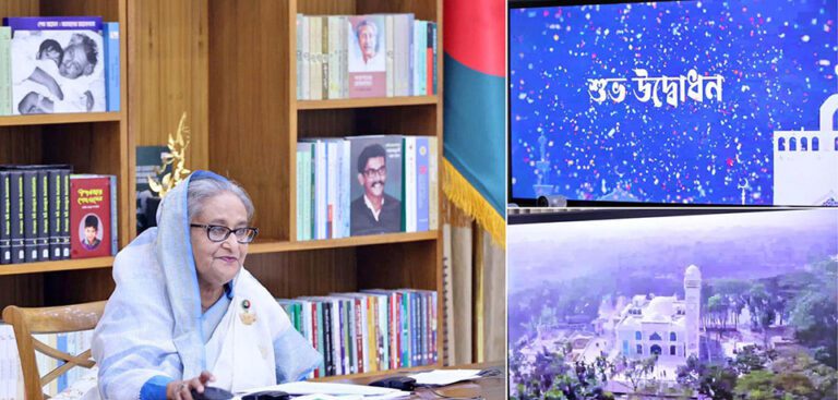 আরও ৫০ মডেল মসজিদ উদ্বোধন করলেন প্রধানমন্ত্রী