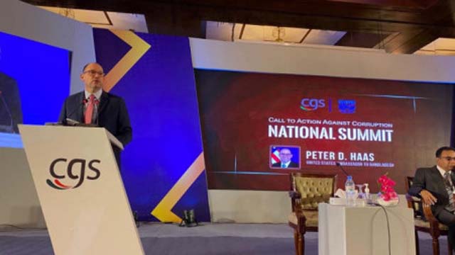 অন্যদের তুলনায় দুর্নীতি কম প্রমাণ হলে বাংলাদেশে মার্কিন বিনিয়োগ বাড়বে: পিটার হাস অন্যদের তুলনায় দুর্নীতি কম প্রমাণ হলে বাংলাদেশে মার্কিন বিনিয়োগ বাড়বে: পিটার হাস