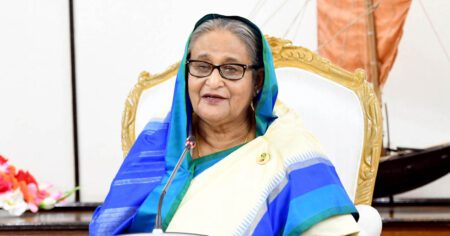 বিকেলে সংবাদ সম্মেলনে আসছেন প্রধানমন্ত্রী