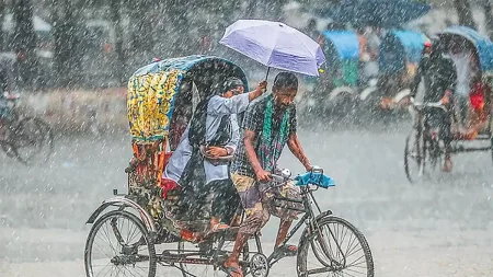 আবহাওয়া বার্তায় ৩ বিভাগে সুখবর! ভারি বৃষ্টির আভাস, থাকবে তিন দিন