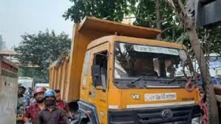 আবারও প্রাণ কাড়ল সিটি করপোরেশনের ময়লার গাড়ি