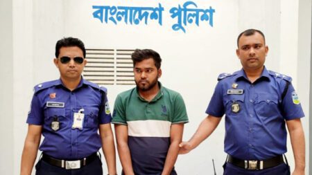 নিরালা গেস্ট হাউসে তরুণী হত্যার দায়ে যুবক গ্রেপ্তার