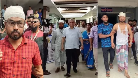 মৌলভীবাজারে বিএনপির কর্মসূচিতে হামলা, সাবেক এমপিসহ আহত ২৫