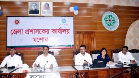 যশোরে নকলমুক্ত পরিবেশে এসএসসি পরীক্ষা গ্রহণে সভা