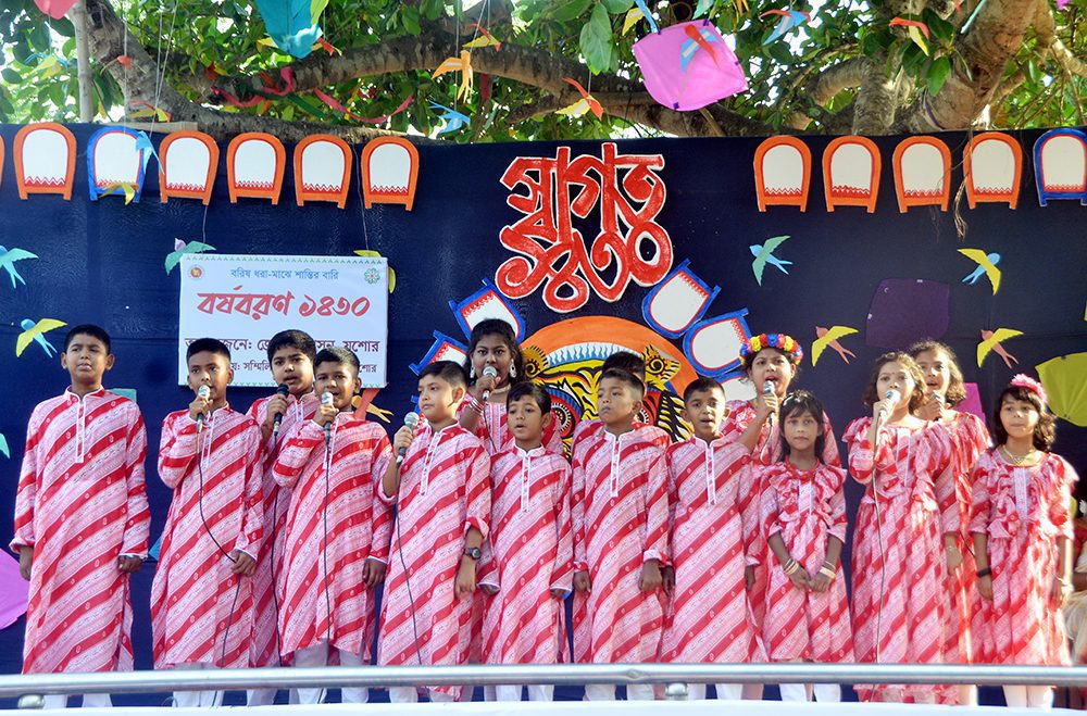  চাঁদের হাটের অনুষ্ঠান। টাউন হল ময়দানের রওশন আলী মঞ্চ,১৪ এপ্রিল ২০২৩ । ছবি : ইলিয়াস সাজু