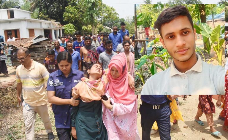 ঝিকরগাছায় মধ্যরাতে প্রেমিকার বাড়িতে মিলল কলেজছাত্রের লাশ