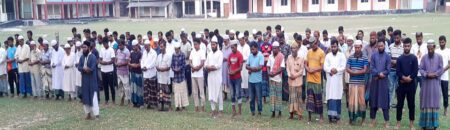 ঝিকরগাছায় বৃষ্টির জন্য নামাজ