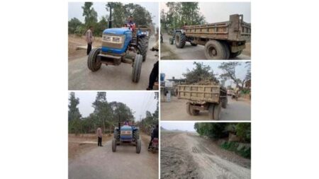 শ্যামনগরে চলাচলে বন্ধ হচ্ছে না লাইসেন্সবিহীন ডাম্পার গাড়ি