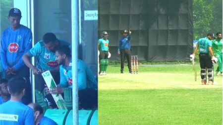 বিতর্কিত আউট! ভিডিও দেখিয়ে সাকিবের কাছে নালিশ জানালেন মিরাজ?