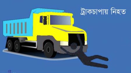 ট্রাকচাপায় বাইসাইকেল আরোহী নিহত