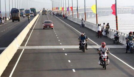 ঈদে পদ্মা সেতুতে চলবে মোটরসাইকেল