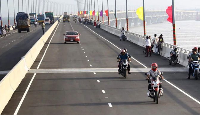 ঈদে পদ্মা সেতুতে চলবে মোটরসাইকেল ঈদে পদ্মা সেতুতে চলবে মোটরসাইকেল