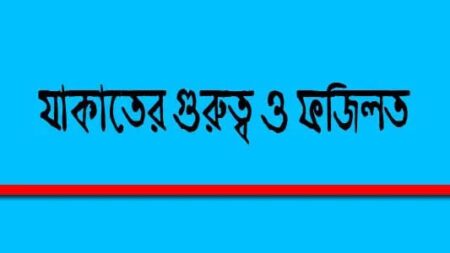 জাকাতের গুরুত্ব ও ফজিলত