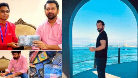 এক লাখ টাকায় বঙ্গবাজারের পোড়া লুঙ্গি কিনলেন তাহসান