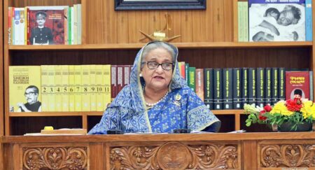 যারা নিষেধাজ্ঞা দেবে, তাদের কাছ থেকে বাংলাদেশ কিছু কিনবে না : প্রধানমন্ত্রী