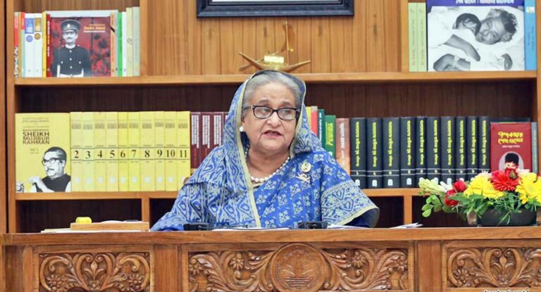 যারা নিষেধাজ্ঞা দেবে, তাদের কাছ থেকে বাংলাদেশ কিছু কিনবে না : প্রধানমন্ত্রী
