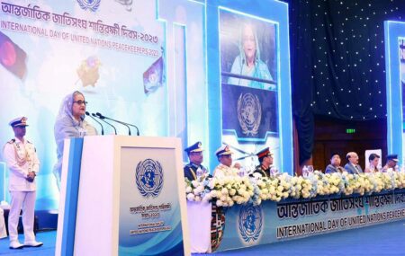 ‘গণতান্ত্রিক ধারা অব্যাহত থাকায় মানুষের ভোটের অধিকার নিশ্চিত হয়েছে’