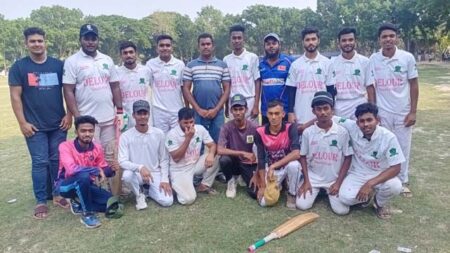 চৌগাছা ক্রীড়া সংস্থার খেলোয়াড়রা