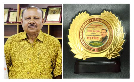 ভারতে সম্মাননায় ভূষিত হলেন কল্যাণ সম্পাদক একরাম-উদ-দ্দৌলা