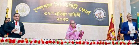 কারো খবরদারির কাছে আমরা নতজানু হবো না : প্রধানমন্ত্রী