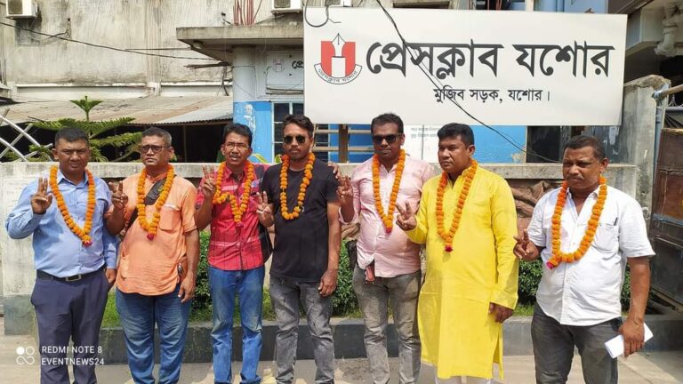 ফটো জার্নালিস্ট এ্যাসোসিয়েশন যশোরের সভাপতি গোপি সাধারণ সম্পাদক মিলন নির্বাচিত
