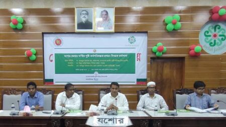 যশোরে পুষ্টি বিষয়ক কর্মশালা অনুষ্ঠিত