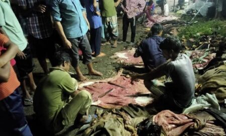 চামড়া থেকে তোলা মাংসই যখন আরাধ্য