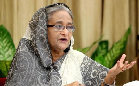 বিনা ভোটে নির্বাচিত হলে ব্যবস্থা, হুঁশিয়ারি শেখ হাসিনার