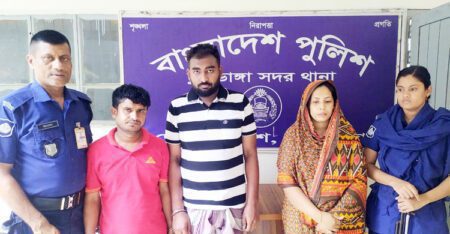 প্রেমের ফাঁদে ফেলে আটকে রেখে মুক্তিপণ আদায়, নারীসহ গ্রেফতার ৩