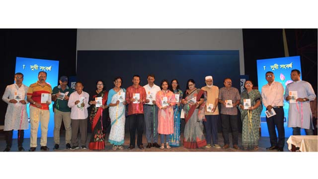 বিদায়ী জেলা প্রশাসক তমিজুলকে যশোরে সুধী সংবর্ধনা