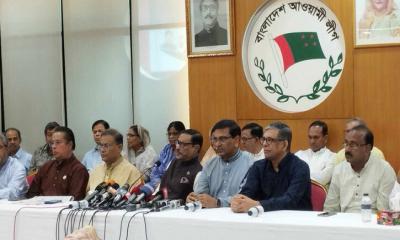 ধানের শীষ পেটের বিষ হয়ে গেছে : ওবায়দুল কাদের