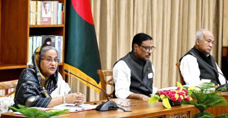 বিএনপি-জামায়াতের সঙ্গে কোনো আন্তর্জাতিক শক্তি নাই : শেখ হাসিনা
