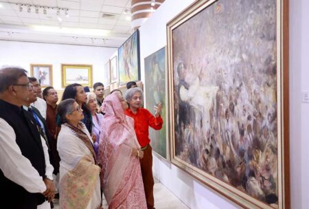 কেউ যেন মুক্তিযুদ্ধের বিজয় গাথা বিকৃত করতে না পারে : শেখ হাসিনা