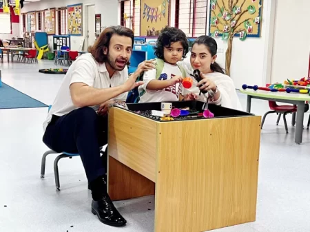 শাকিব-বুবলীর সঙ্গে স্কুলে শেহজাদের প্রথম দিন