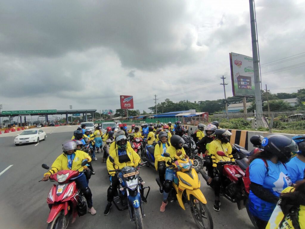 ‘জনস্থানে নারীর নিরাপত্তা’ ক্যাম্পেইনের রোডশো যশোরে